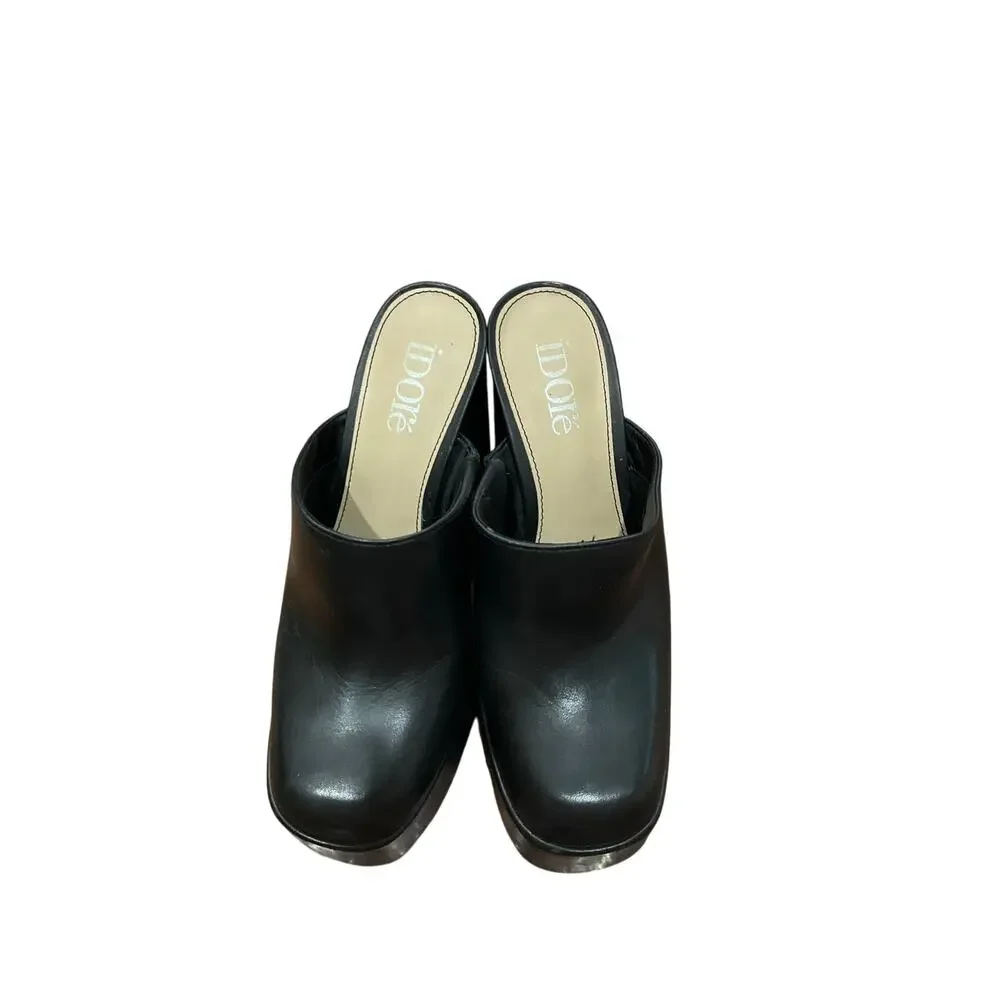 Idore Heels Platform Y2K Women 7 Black